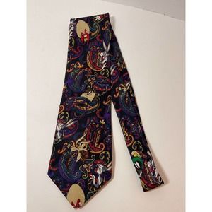 Loony Tunes Mania Themed Men's Necktie 57"x3 3/4" 1994